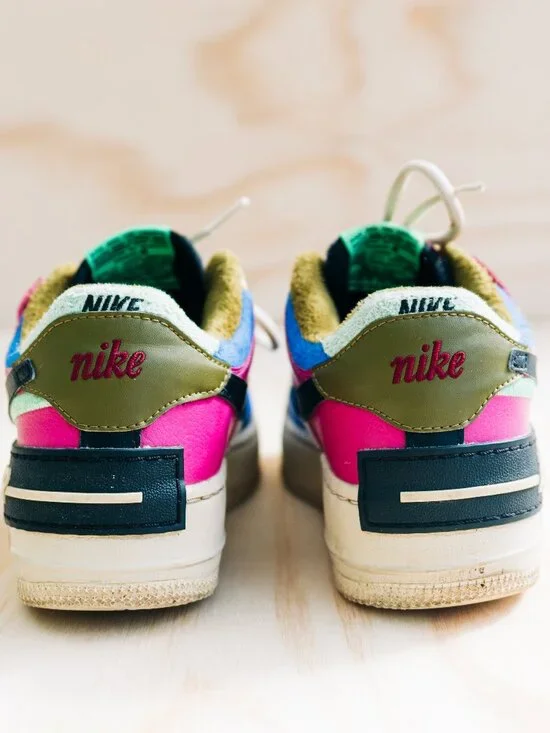 Nike Air Force 1 Shadow SE Cactus Flower 2020 | Women's Size 6 - Picture 6 of 10